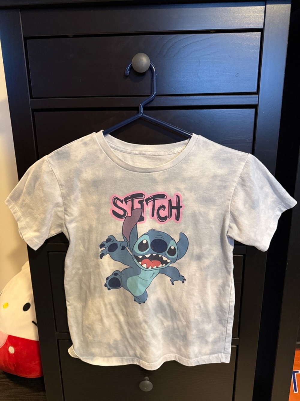 Disney Stitch Tee in Light Blue and Pink
